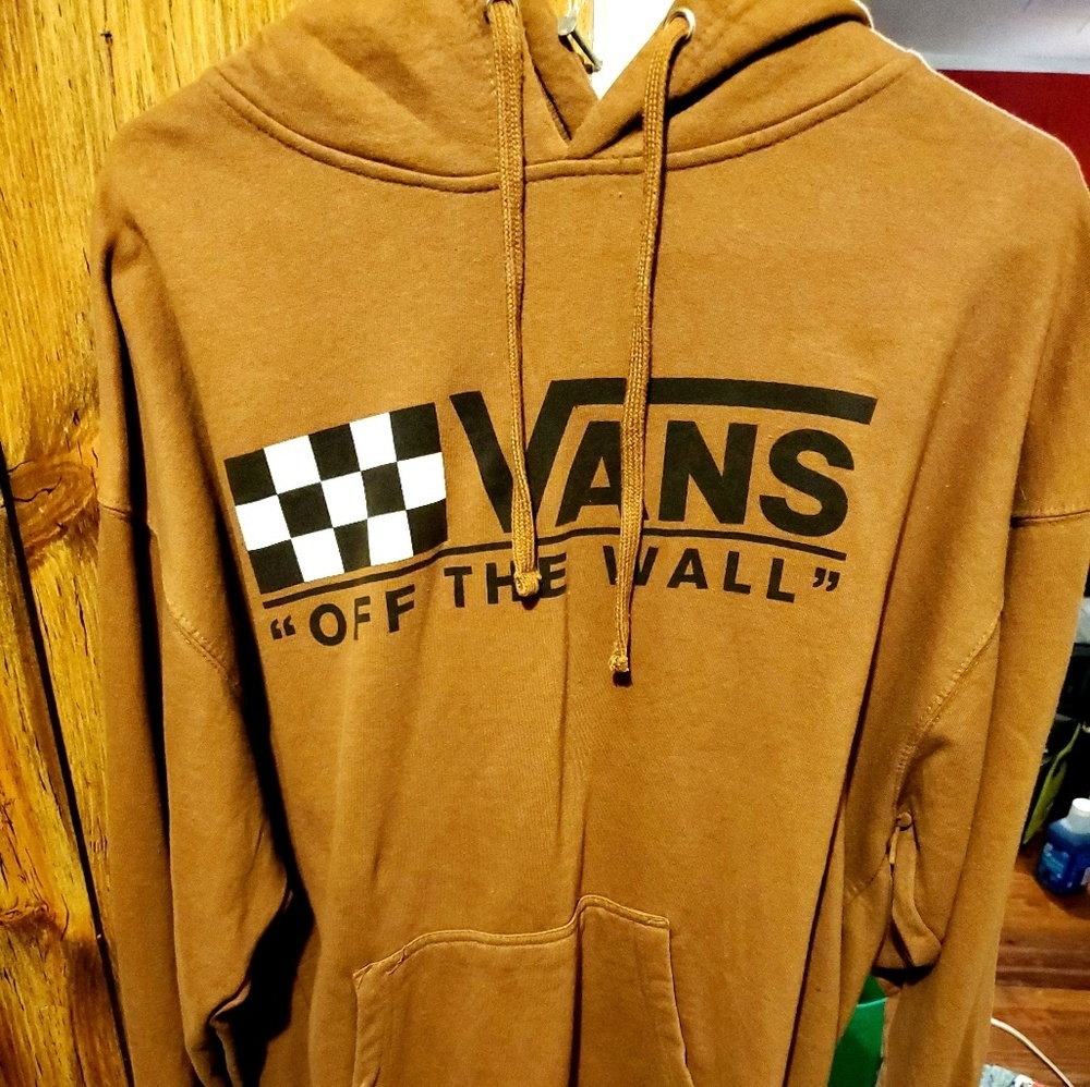 Vans Hooded Sweatshirt Light Brown